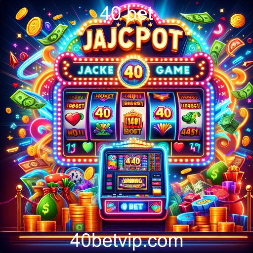 Descubra a Emoção dos Jogos de Jackpot no 40 Bet